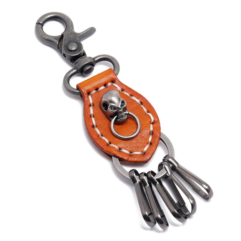 Women Accessories Pk - Jessingshow Leather KeyChain High-Grade Hand Woven