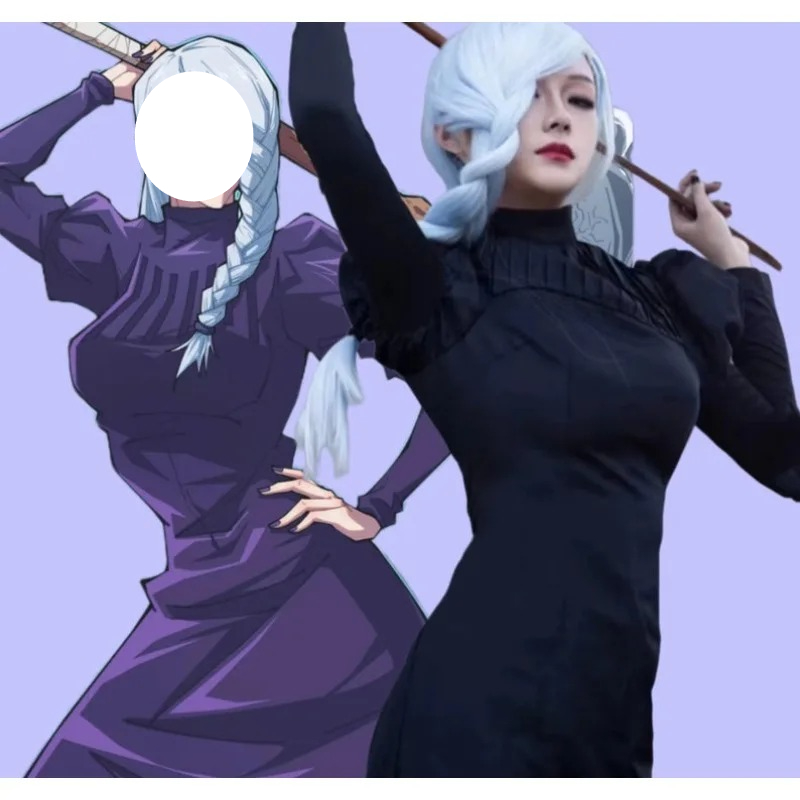 Women'S Accessories Clothing - Anime Meimei Jujutsu Cosplay Costume Mei
