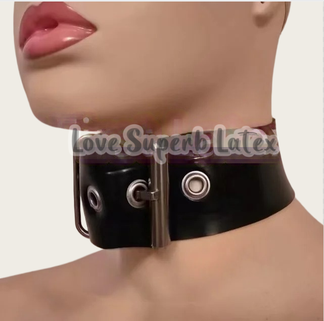Women'S Accessories Clothing - 0.4mm Sexy Latex Neck Choker Rubber