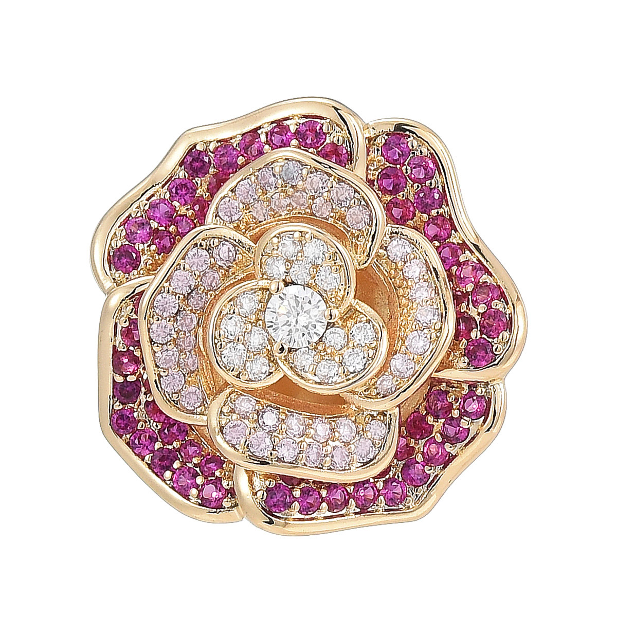 Women'S Accessories Clothing - Beauty Luxury Brass Magnetic attraction Rose