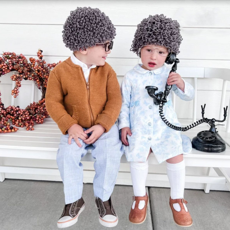 Cute Kids Boy Girl Old Lady Wo - огляд і ціна Women Accessories Aesthetic