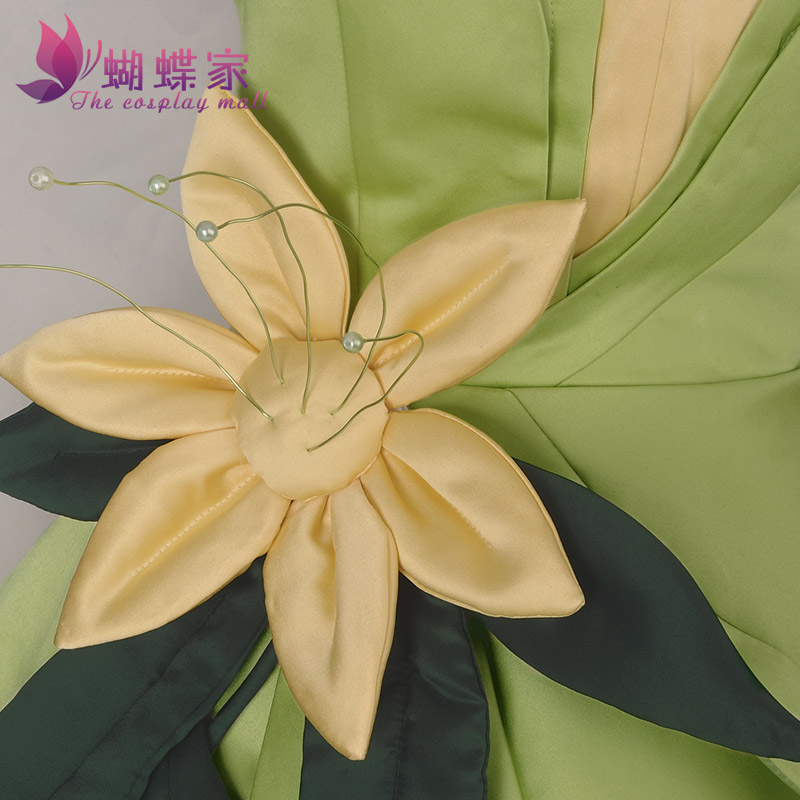 Princess Tiana Dress Cosplay C - огляд і ціна Women Accessories Aesthetic