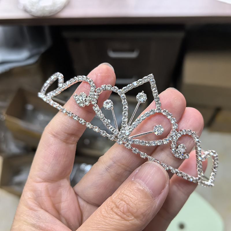 Silver Color Rhinestone Bridal - огляд і ціна Women Accessories Aesthetic
