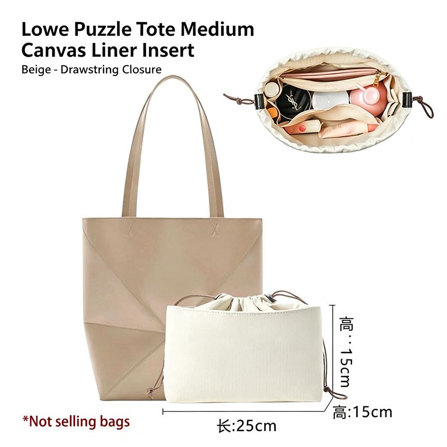 Zipper Felt Bag Organizer Inse - огляд і ціна Women'S Accessories Loewe