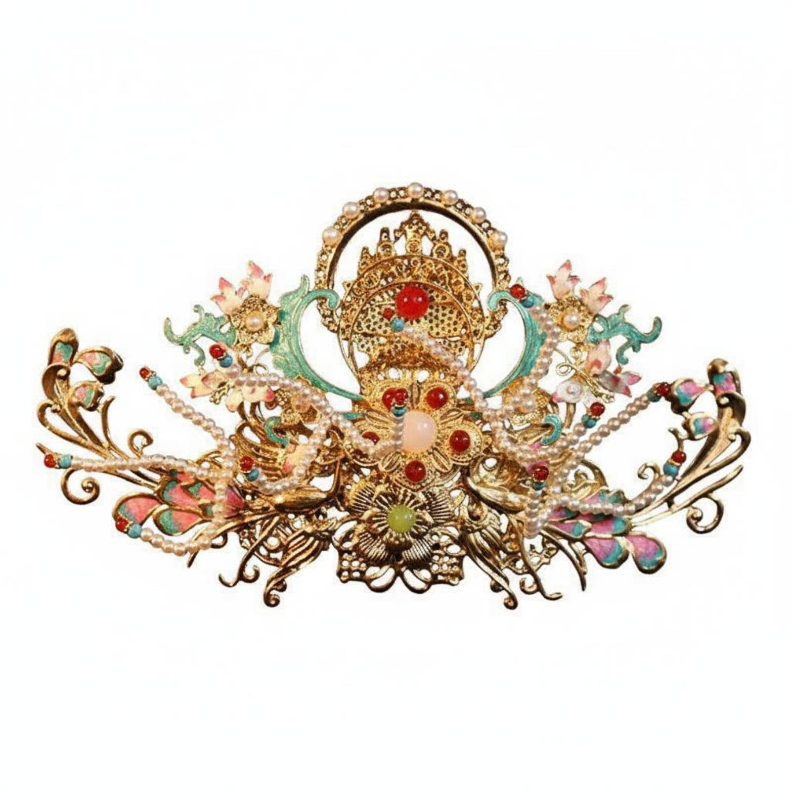 Traditional Chinese Hair Crown - огляд і ціна Women Accessories Aesthetic