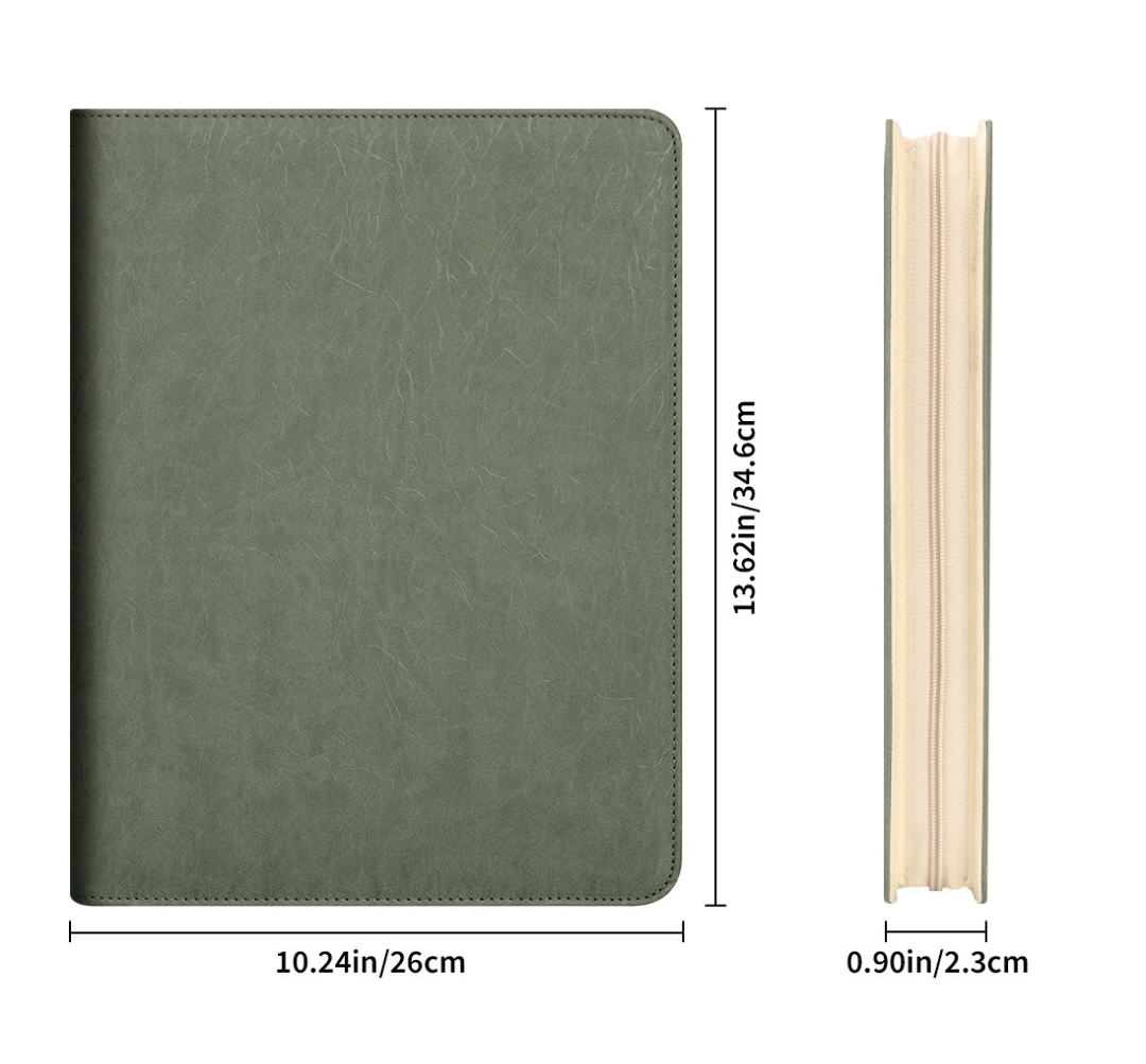New A4 Zippered Padfolio Folde - огляд і ціна Women Accessories Online