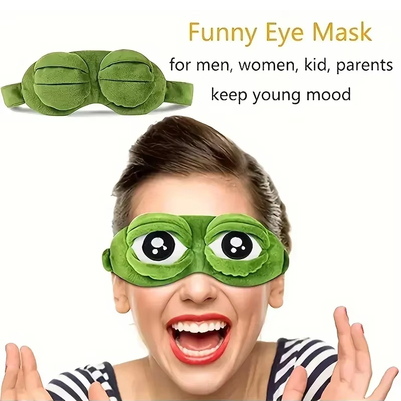 Frog Shaped Eye Mask Party Gam - огляд і ціна Women Accessories Aesthetic