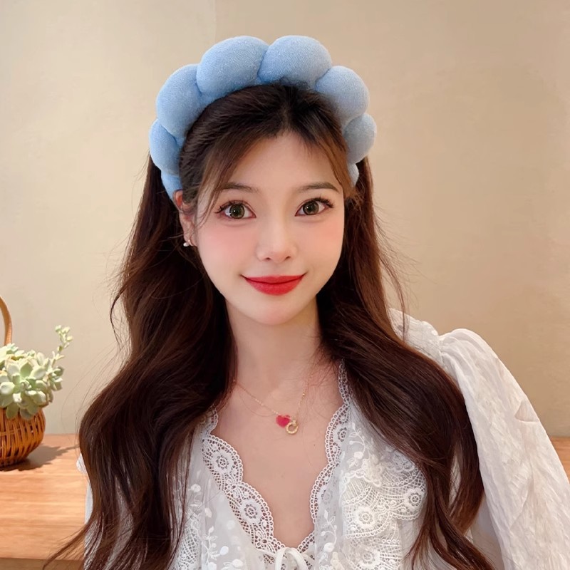 Retro Puffy Hair Band Sponge H - огляд і ціна Women Accessories Online