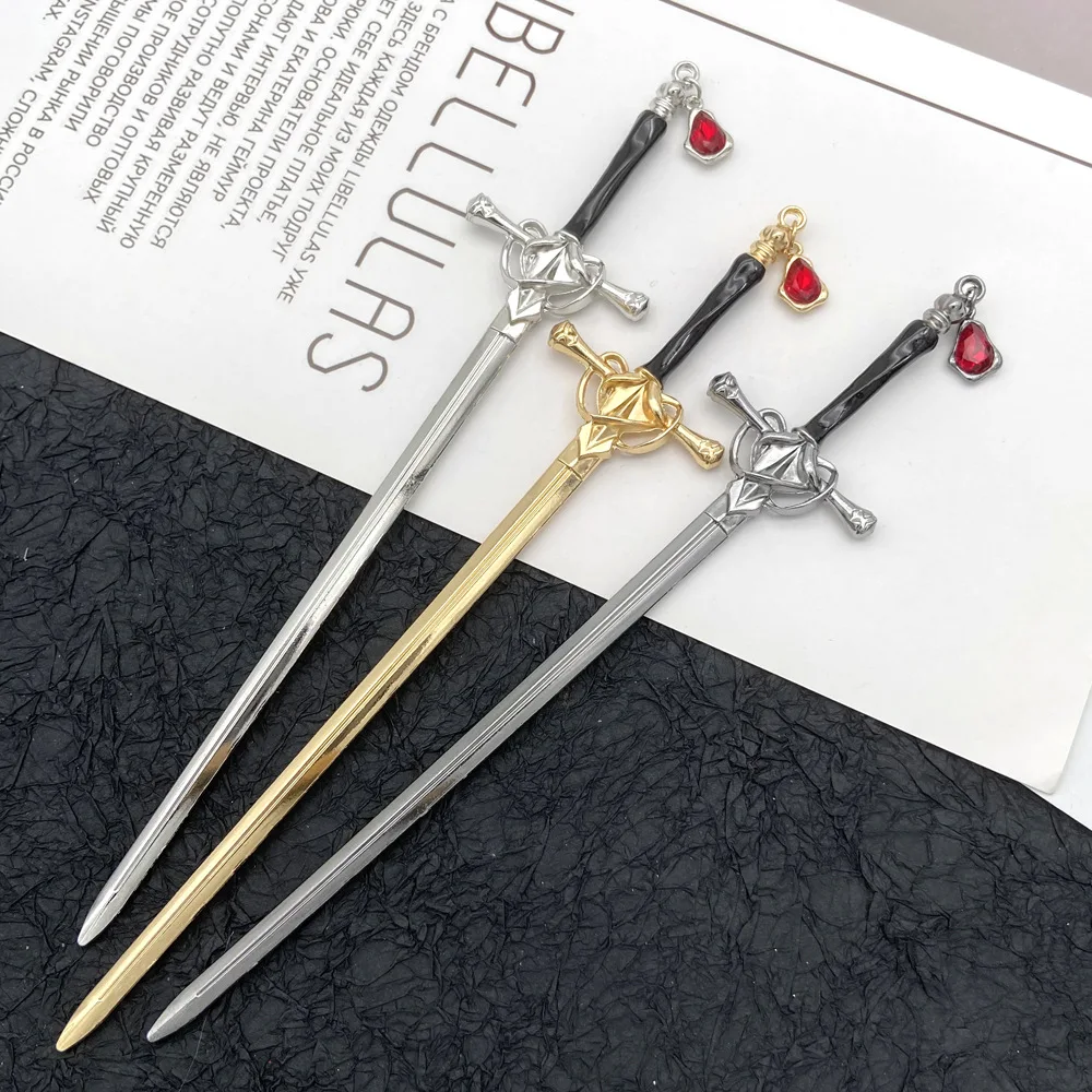 Punk Sword Hairpins Chinese Ru - огляд і ціна Women Accessories Aesthetic