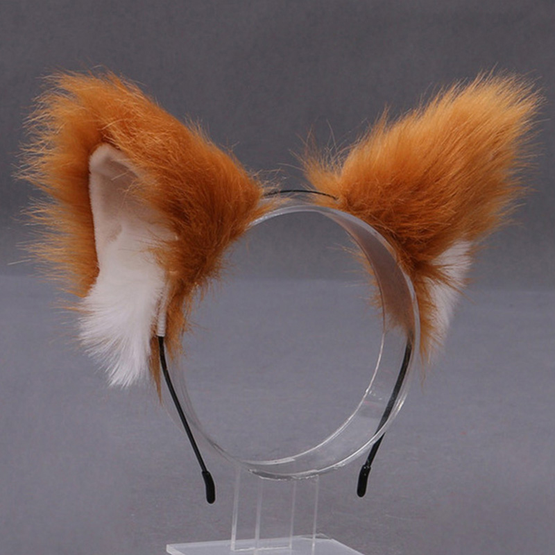 Fluffy Fox Cat Ear Plush Headb - огляд і ціна Women Accessories Aesthetic