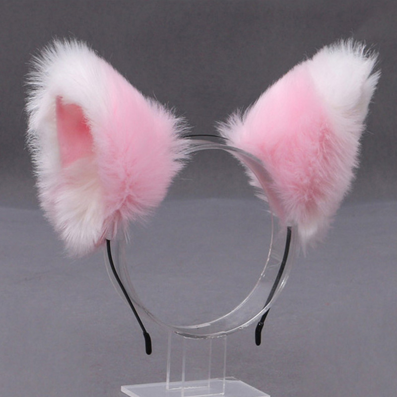 Fluffy Fox Cat Ear Plush Headb - огляд і ціна Women Accessories Aesthetic