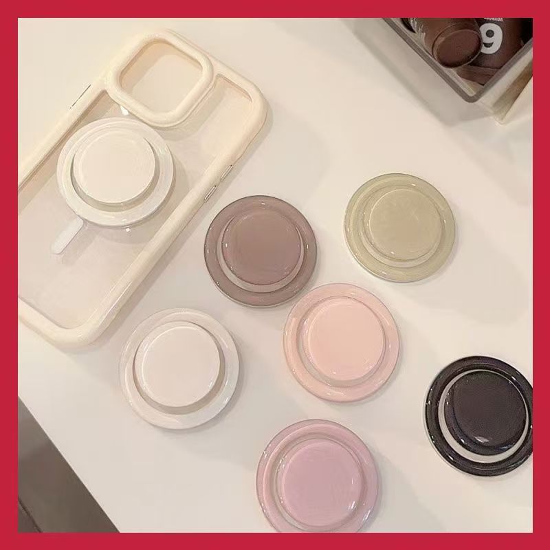 Solid Color Magnetic Phone Gri - огляд і ціна Women Accessories Aesthetic