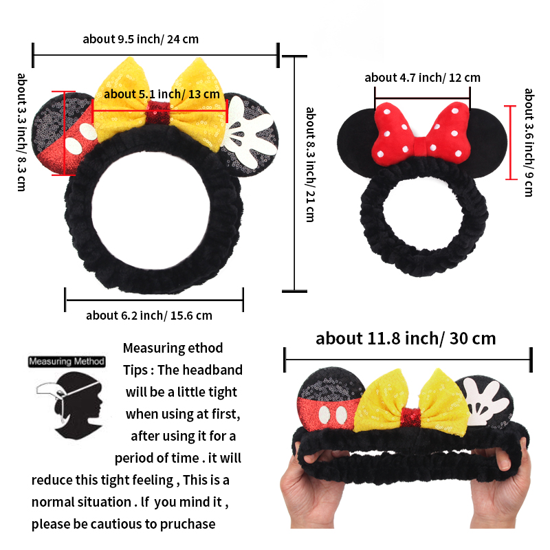 NEW Mouse Ears Wash Face Headb - огляд і ціна Women Accessories Online