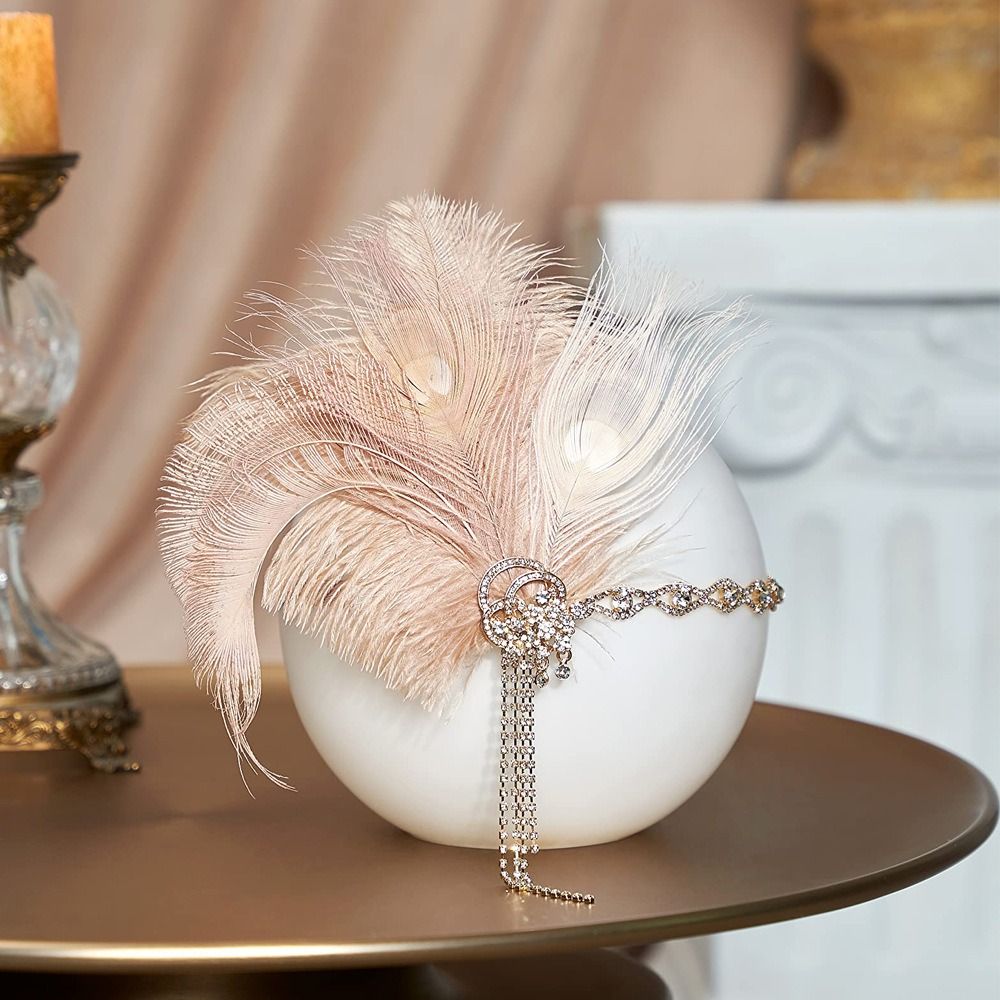 Retro Vintage Feather Headband - огляд і ціна Women Accessories Online