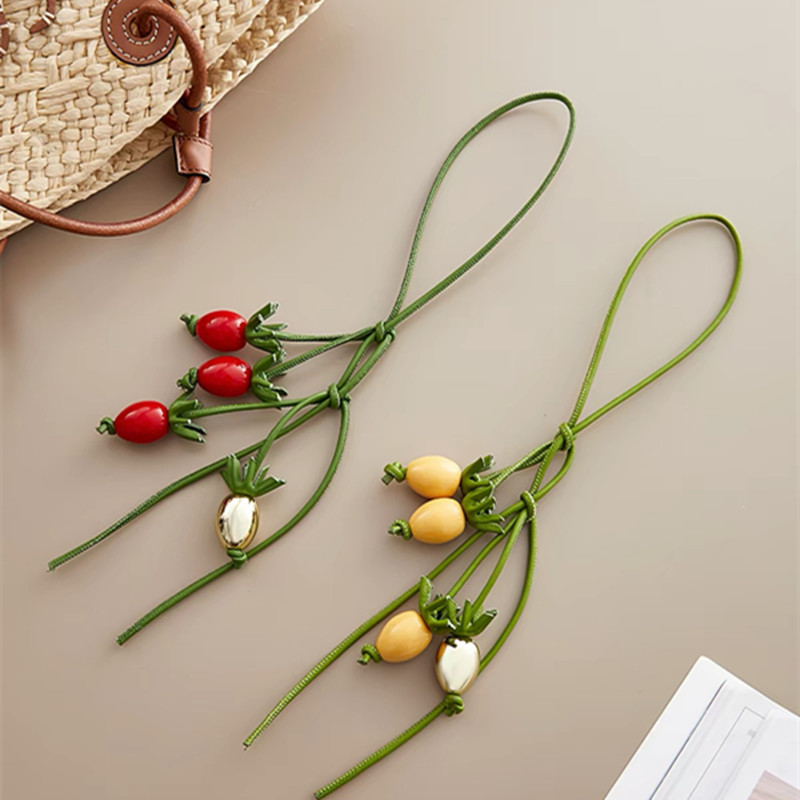 Cowhide Acorn Tomato String Ba - огляд і ціна Women'S Accessories Loewe