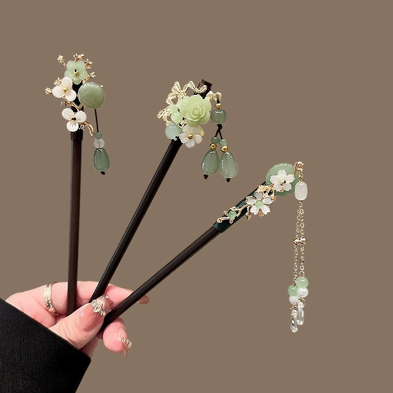 Antique Wooden Hairpin Women's - огляд і ціна Pearl Hair Pin