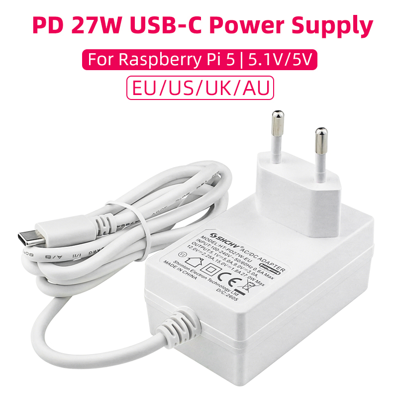 Raspberry Pi 5 5.1V 5A Power S - огляд і ціна Women Accessories In Uk