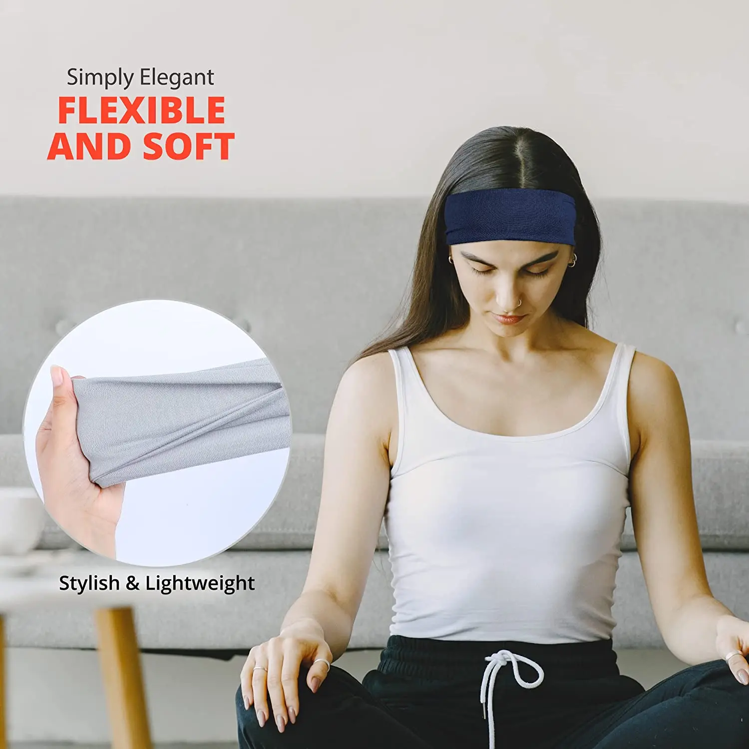 New Colorful Elastic Headband  - огляд і ціна Women Accessories Online