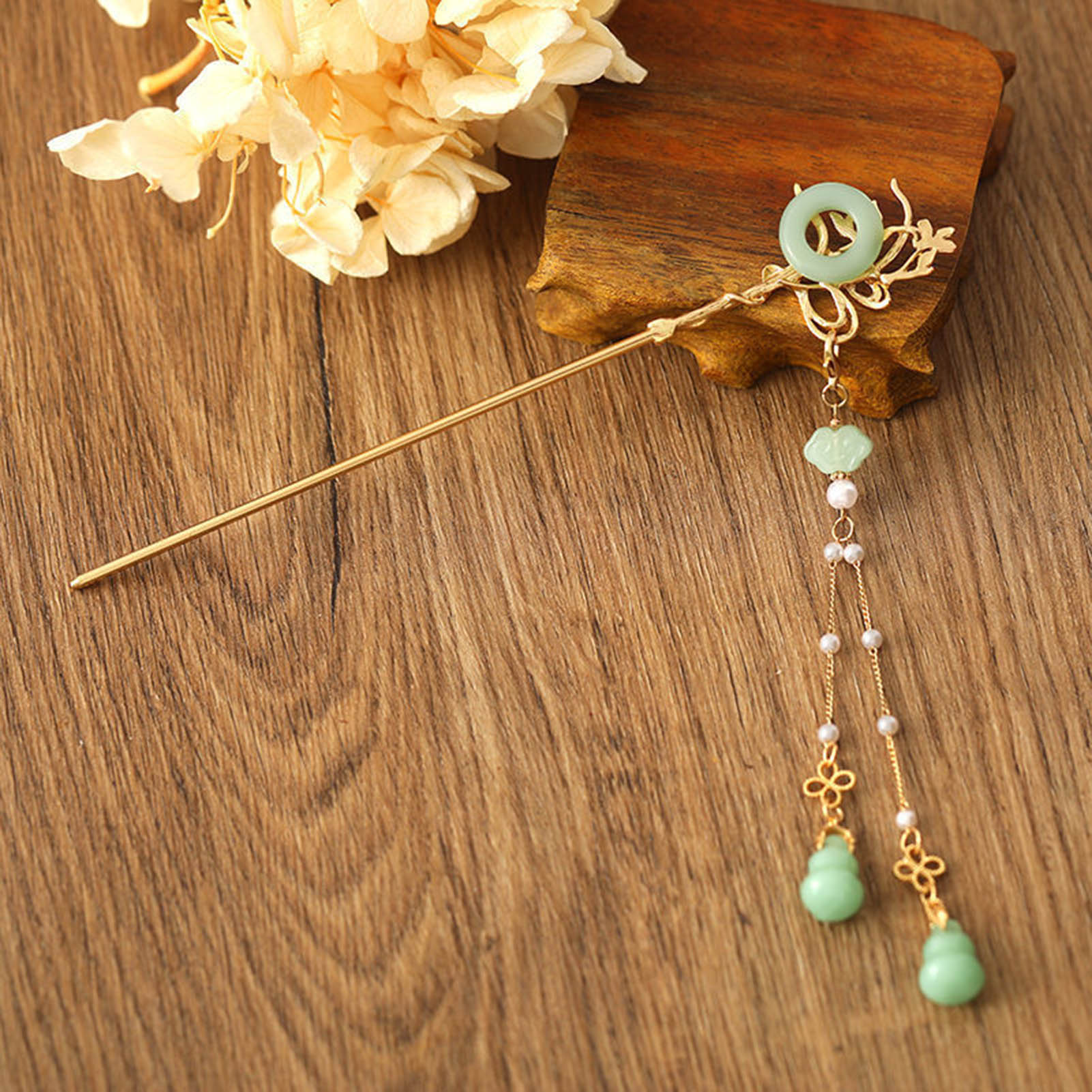 Chinese Style Glass Hairpin Fo - огляд і ціна Pearl Hair Pin