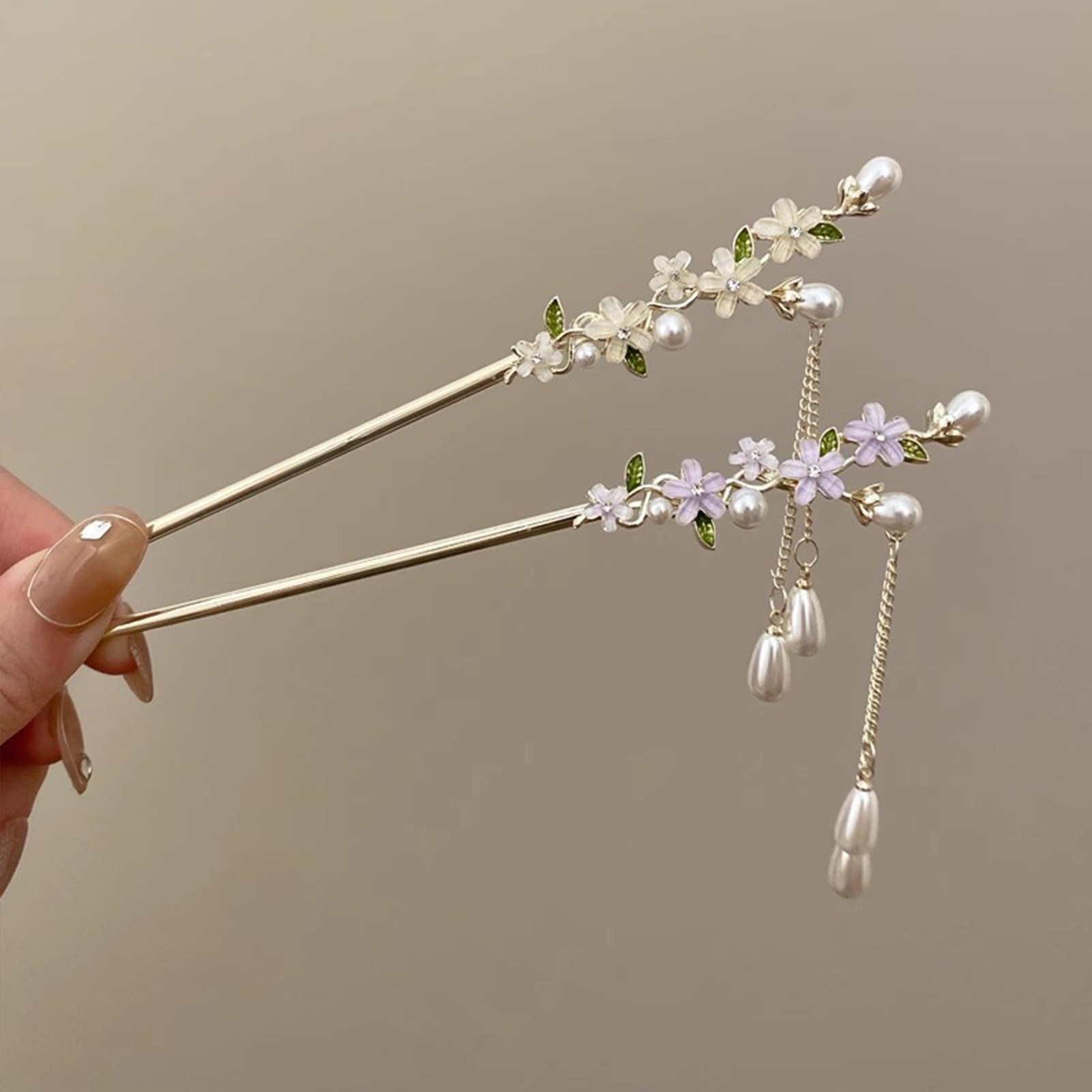 Secure Hold Hair Stick Gracefu - огляд і ціна Pearl Hair Pin