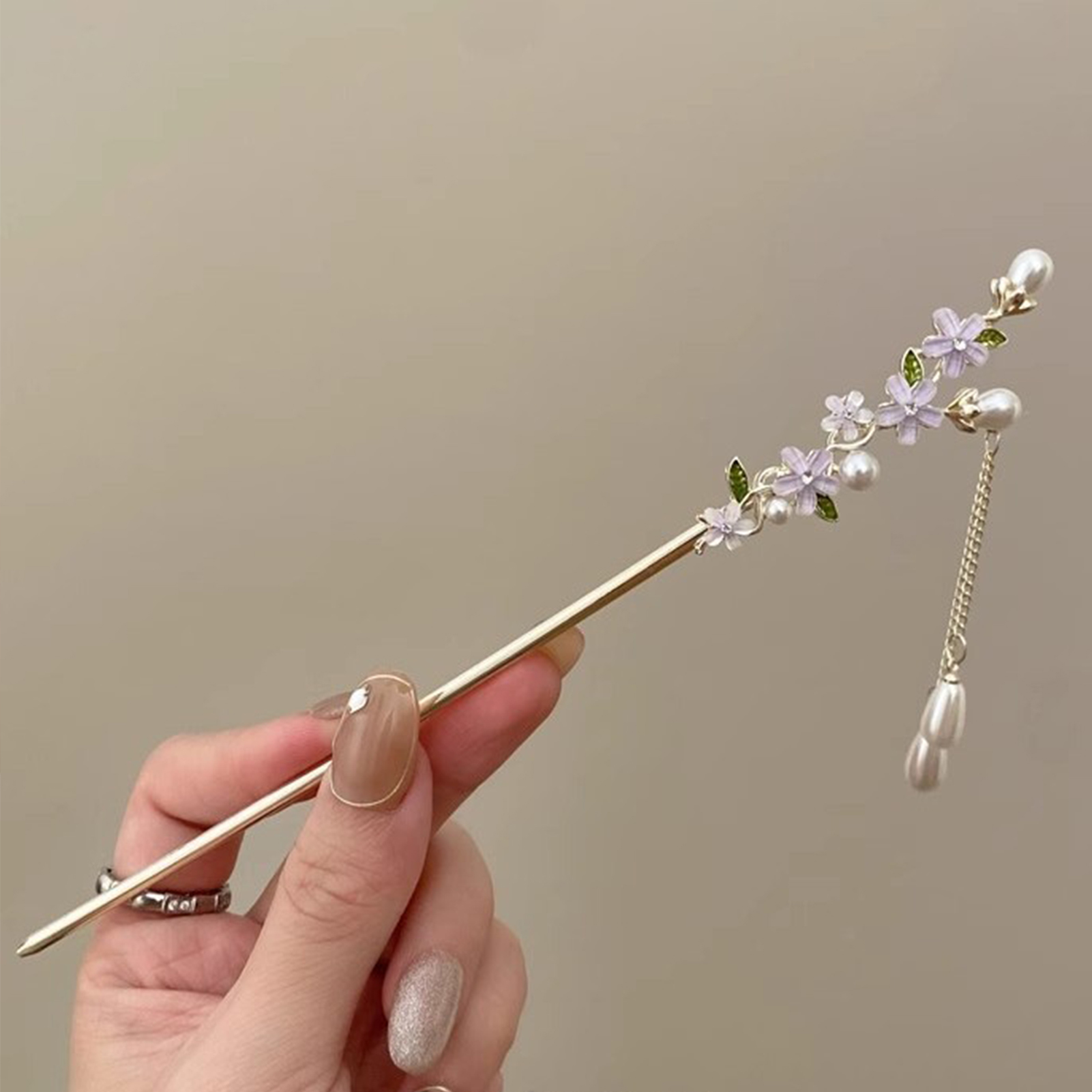 Secure Hold Hair Stick Gracefu - огляд і ціна Pearl Hair Pin