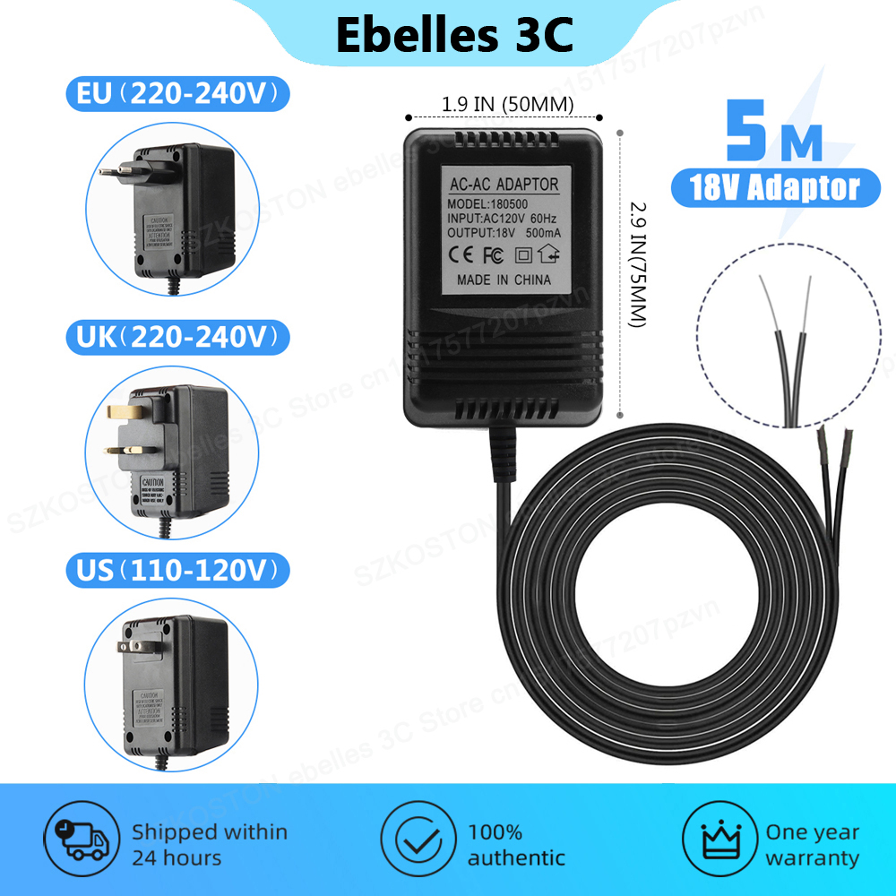 18V AC Transformer Charger for - огляд і ціна Women Accessories In Uk